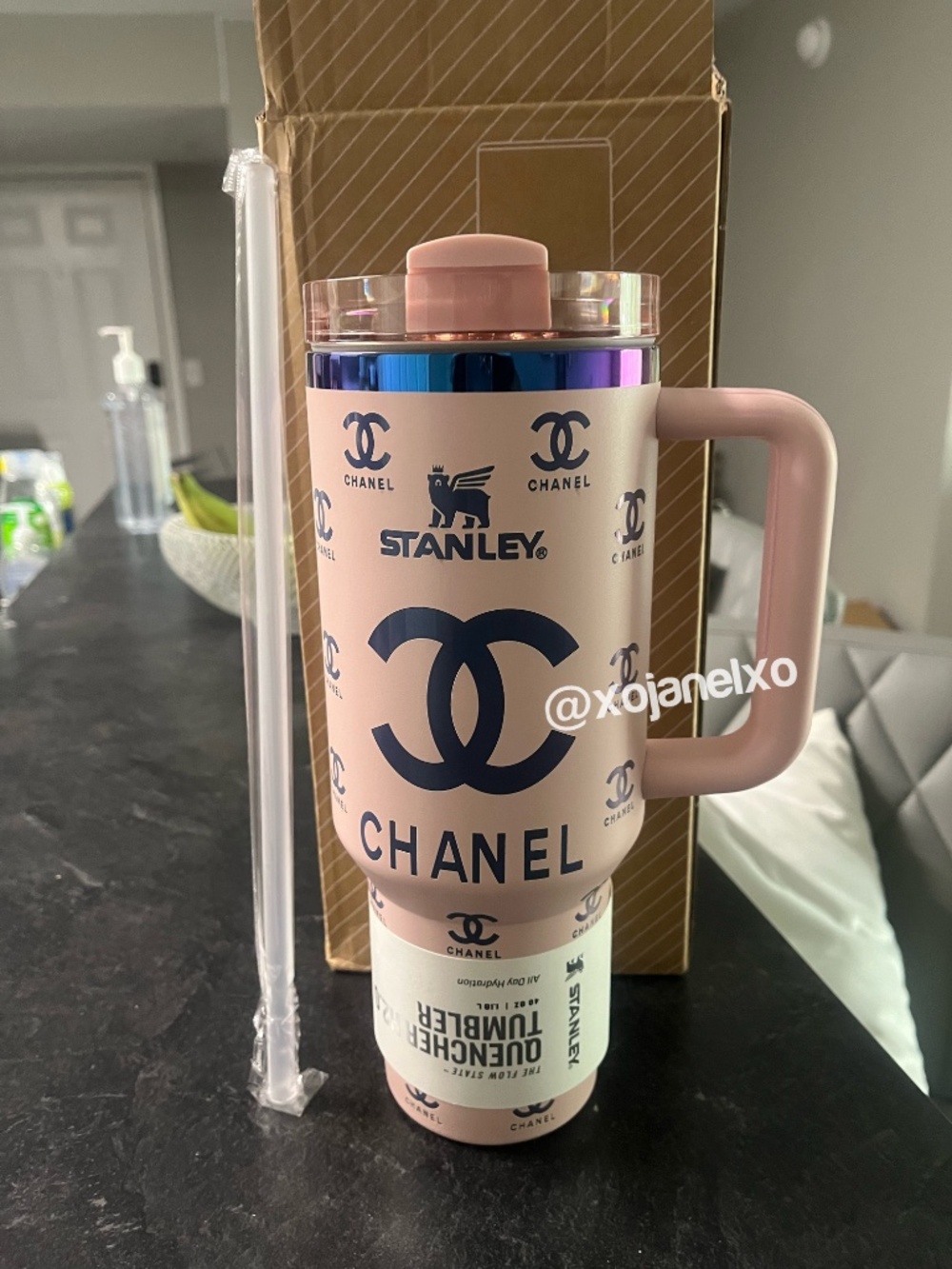 Stanley Stanley Pink Multicolor Designer Quencher Tumbler with Handle